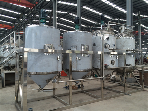 machine de raffinage d'huile de soja avec certifications de brevets au gabon